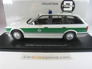 BMW 5 SERIES TOURING E34 POLIZEI 1996 1/18 TRIPLE9