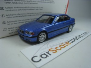BMW M3 E36 1/64 SCHUCO (BLUE)
