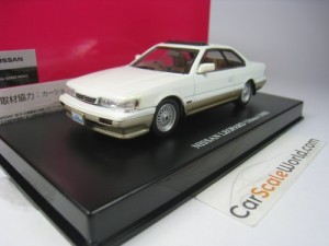 NISSAN LEOPARD ULTIMA 1988 1/43 DISM (WHITE)