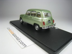 RENAULT 4S ARGENTINA 1971 1/43 IXO HACHETTE (GREEN) WITH BLISTER