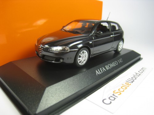 ALFA ROMEO 147 2005 1/43 MAXICHAMPS (BLACK)