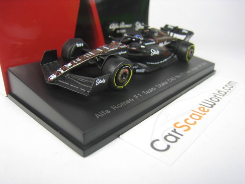 ALFA ROMEO F1 TEAM STAKE C43 LAS VEGAS GP 2023 V. BOTTAS 1/64 SPARK