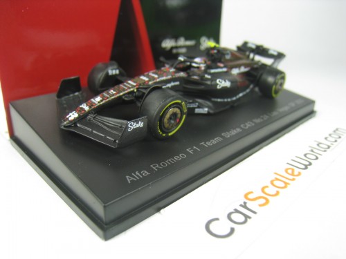 ALFA ROMEO F1 TEAM STAKE C43 LAS VEGAS GP 2023 Z. GUANYU 1/64 SPARK