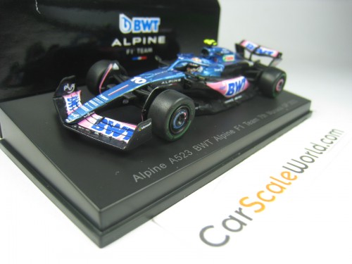 ALPINE A523 BWT 7RD MONACO GP 2023 PIERRE GASLY 1/64 SPARK