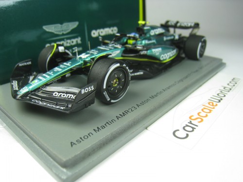 ASTON MARTIN AMR23 2ND CANADIAN GP 2023 FERNANDO ALONSO 1/43 SPARK