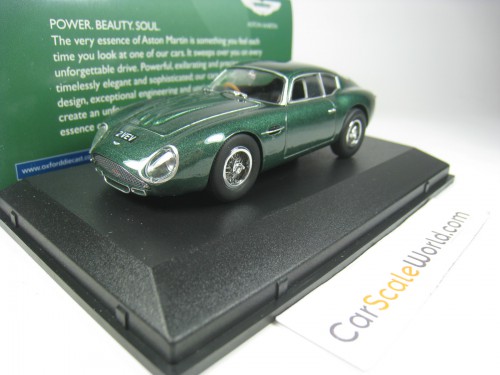 ASTON MARTIN DB4 GT ZAGATO 1/43 OXFORD (METALLIC G