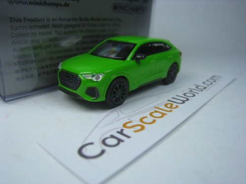 AUDI RSQ3 SPORTBACK 2019 1/87 MINICHAMPS (GREEN)