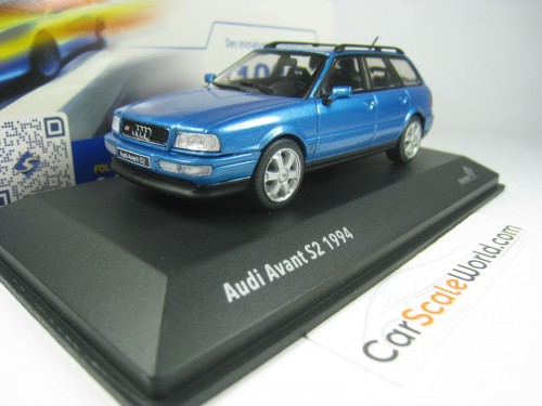 AUDI S2 AVANT 1994 1/43 SOLIDO (BLUE)