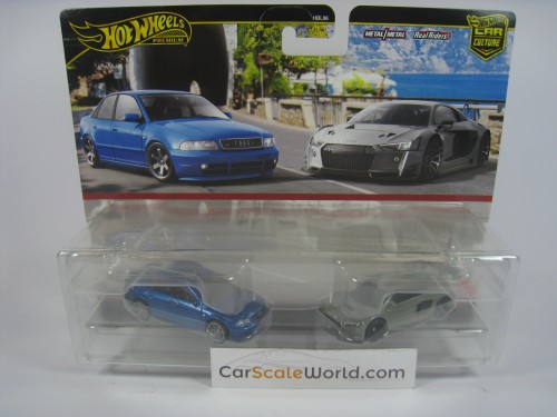 AUDI S4 QUATTRO AUDI R8 LMS HOTWHEELS TWIN PACK