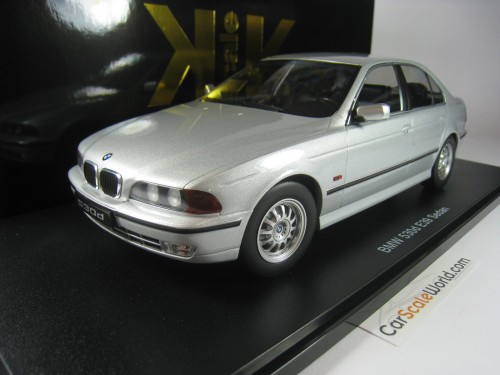 BMW 530D E39 1998 - 5 SERIES - 1/18 KK SCALE (SILVER METALLIC)