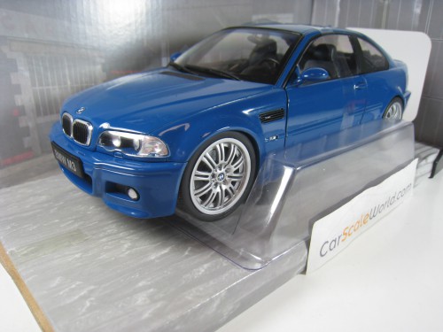 BMW M3 E46 1/18 SOLIDO (LAGUNA SECA BLUE)