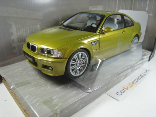 BMW M3 E46 2000 1/18 SOLIDO (PHOENIX YELLOW)