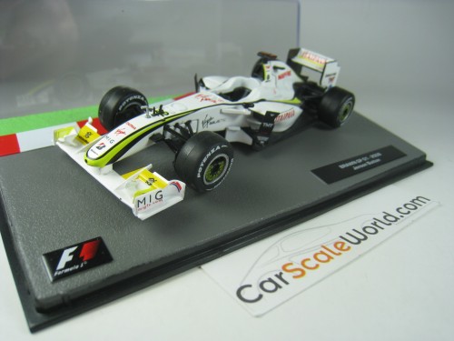 BRAWN GP 01 2009 JENSON BUTTON 1/43 IXO SALVAT