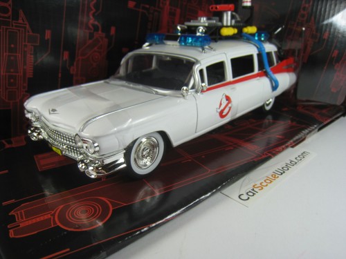 CADILLAC ECTO-1 GHOSTBUSTERS - CAZAFANTASMAS 1/24 JADA TOYS