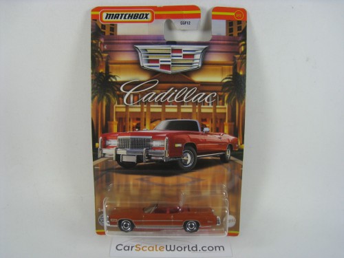 CADILLAC-ELDORADO CONVERTIBLE 1975 MATCHBOX (3/12)