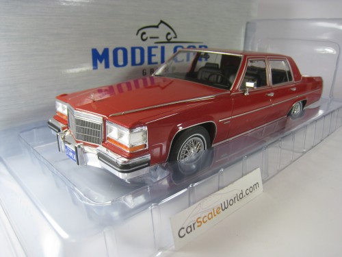 CADILLAC FLEETWOOD BROUGHAM 1982 1/18 MCG (BURGUNDY)