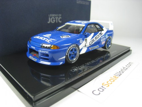 CALSONIC SKYLINE GT-R 1993 RD.4 FUJI CHAMPION 1/43 EBBRO