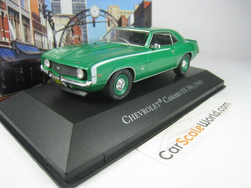 CHEVROLET CAMARO SS 396 1969 1/43 IXO ALTAYA (GREEN)