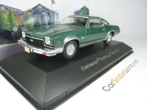 CHEVROLET CHEVELLE SS 1973 1/43 IXO ALTAYA (GREEN)