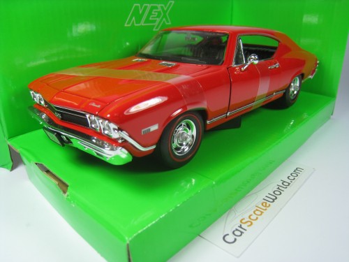 CHEVROLET CHEVELLE SS 396 1968 1/24 WELLY (RED)