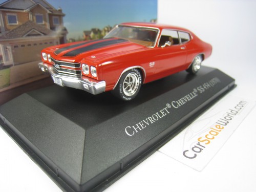 CHEVROLET CHEVELLE SS 454 1970 1/43 IXO ALTAYA (RED)