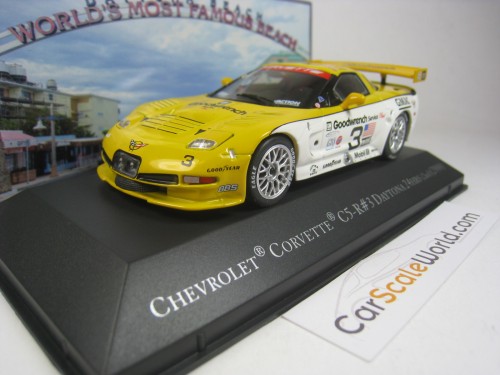 CHEVROLET CORVETTE C5-R #3 24H DAYTONA 2000 2ND PLACE 1/43 IXO ALTAYA