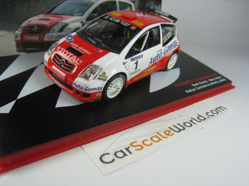 CITROEN C2 SUPER 1600 RALLYE CANTABRIA INFINITA 2005 DANI SORDO 1/43 IXO ALTAYA