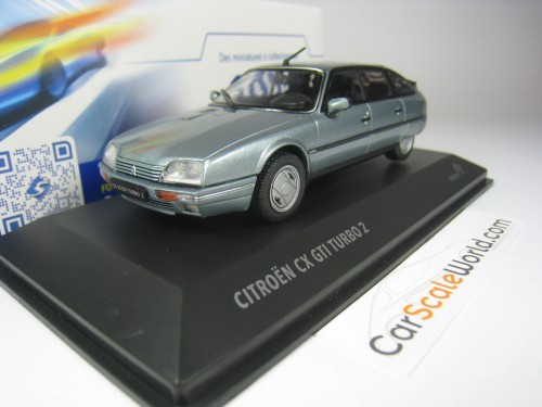 CITROEN CX GTI TURBO II 1988 1/43 SOLIDO (ROMANTIC BLUE)