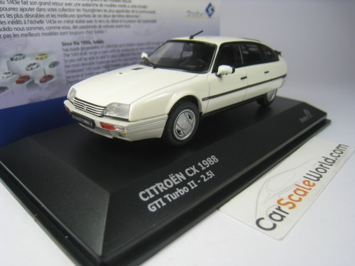 CITROEN CX GTI TURBO II 1988 1/43 SOLIDO (WHITE)