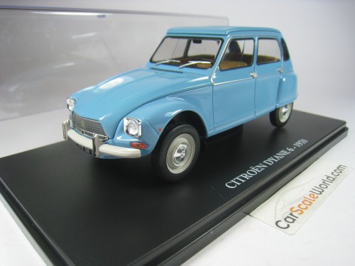 CITROEN DYANE 6 1970 1/24 IXO HACHETTE (BLUE) 