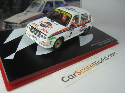 CITROEN VISA CHRONO RALLYE RACE MADRID 1984 R. MUÑOZ 1/43 IXO ALTAYA