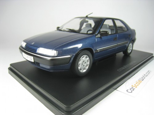 CITROEN XANTIA 1993 1/24 IXO HACHETTE (BLUE) WITH BLISTER