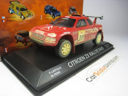 CITROEN ZX RALLYE RAID #201 WINNER DAKAR 1996 P. LARTIGUE 1/43 NOREV