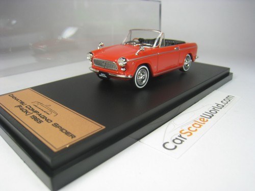 DAIHATSU COMPAGNO SPIDER 1965 1/43 ALMOST REAL - HACHETTE (RED)