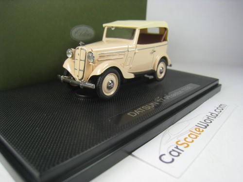 DATSUN 17 PHAETON 1938 1/43 EBBRO (IVORY)