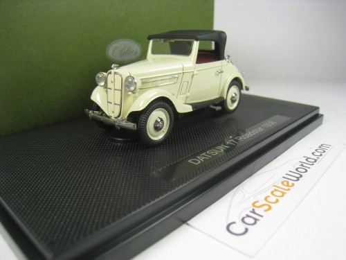 DATSUN 17 ROADSTER 1938 1/43 EBBRO (IVORY)