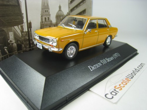 DATSUN 510 SEDAN 1971 1/43 IXO ALTAYA (ORANGE)