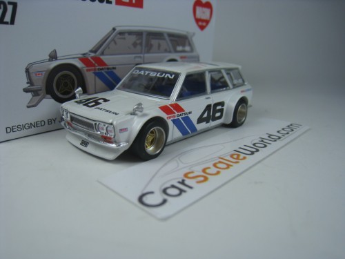 DATSUN 510 WAGON KAIDO HOUSE BRE DATSUN 027 1/64 MINI GT (WHITE)