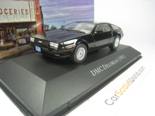 DELOREAN DMC 12 1981 1/43 IXO ALTAYA (BLACK)