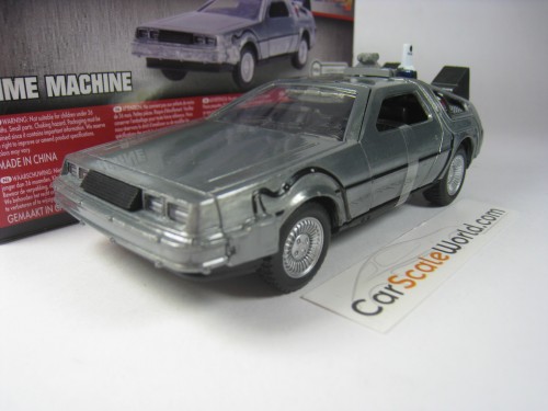 DELOREAN DMC 12 BACK TO THE FUTURE II TIME MACHINE 1/37 JADA TOYS