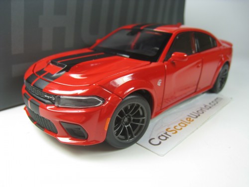 DODGE CHARGER HELLCAT 1/32 TAYUMO (RED/BLACK STRIPES)