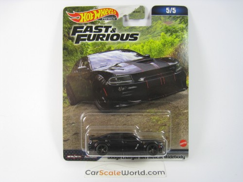 DODGE CHARGER SRT HELLCAT WIDEBODY FAST AND FURIOUS 9 HOTWHEELS (5/5)