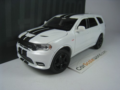 DODGE DURANGO SRT 1/32 TAYUMO (WHITE/BLACK STRIPES)