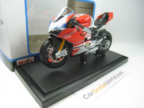 DUCATI PANIGALE V4 S CORSE 1/18 MAISTO (RED)