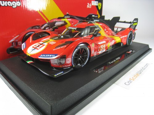 FERRARI 499P #51 WINNER 24H LE MANS 2023 1/18 BBURAGO 