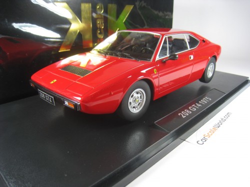 FERRARI DINO 208 GT4 1975 1/18 KK SCALE (RED)