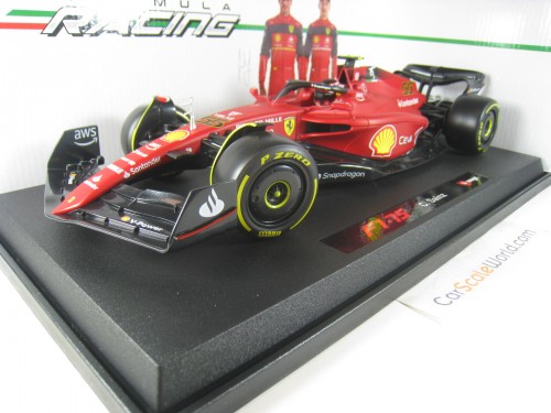 FERRARI F1-75 2022 C. SAINZ 1/18 BBURAGO