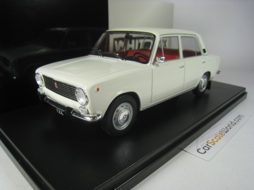 FIAT 124 1970 1/24 WHITEBOX (WHITE)