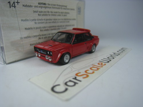 FIAT 131 ABARTH 1975 1/87 BREKINA (RED)