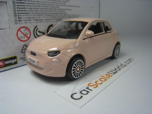 FIAT 500e 2022 1/43 BBURAGO STREET FIRE (PINK)